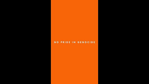 There's no pride in genocide - Canada