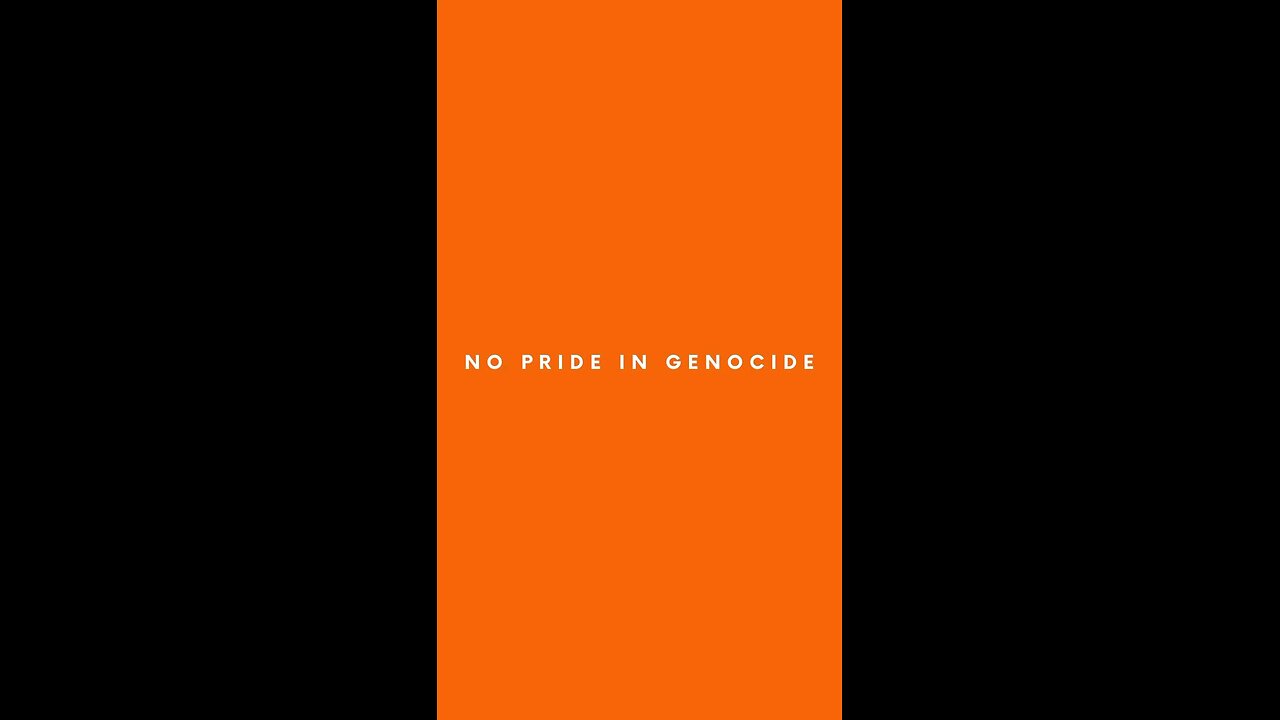There's no pride in genocide - Canada