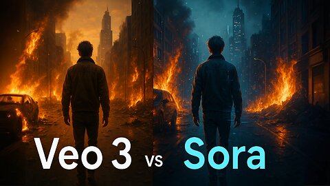 Sora vs Veo 3 The ULTIMATE Cinematic AI Battle – Who Reigns Supreme 🎬👑