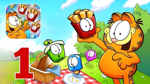 Garfield Snack Time - Gameplay Walkthrough | Part 1 (Android, iOS)