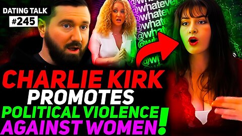 Man-Hating Feminist gets WRECKED w/ Facts After INSULTING Charlie Kirk & Blaming Men for EVERYTHING