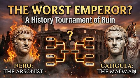 रोम का सबसे क्रूर सम्राट कौन था? (Caligula, Nero या Commodus?) | Home Bound Historian)