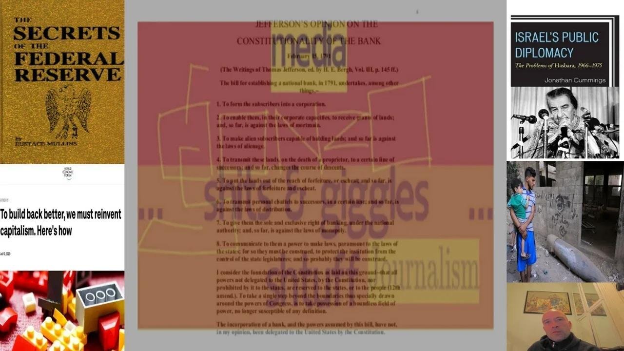 SnG: suppose ALL CURRENT GLOBAL WAR & CRISIS are PREPRODUCTION FOR z FINAL ACT OF CENTRAL BANK DOMI