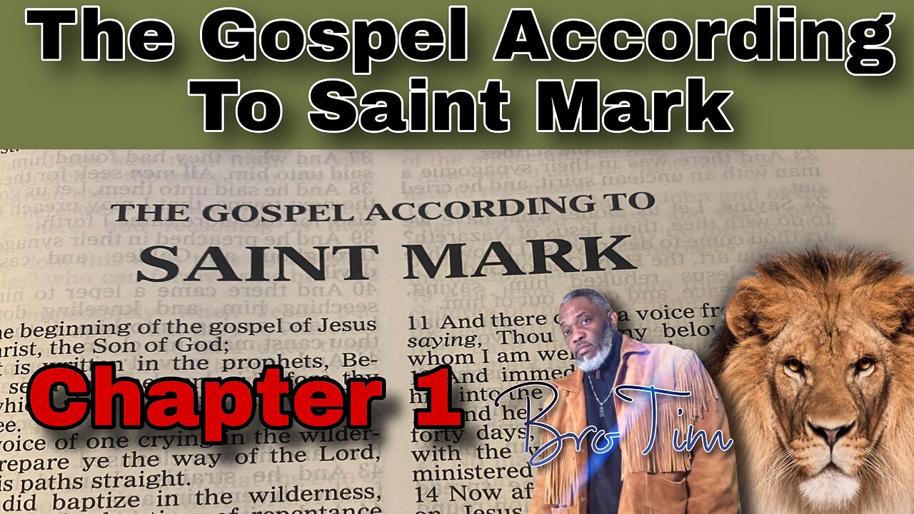 The Gospel Of Mark: chapter 1