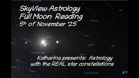 Full Moon Reading for Nov 5th, 2025