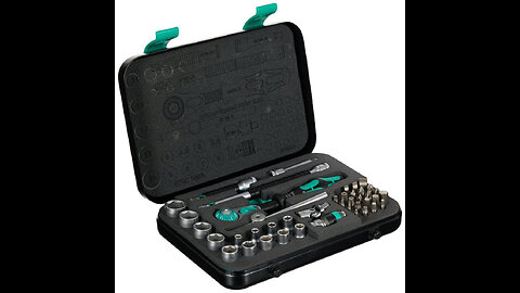 Wera 8100 SA 2 1/4" 1/4" DR. Set 2