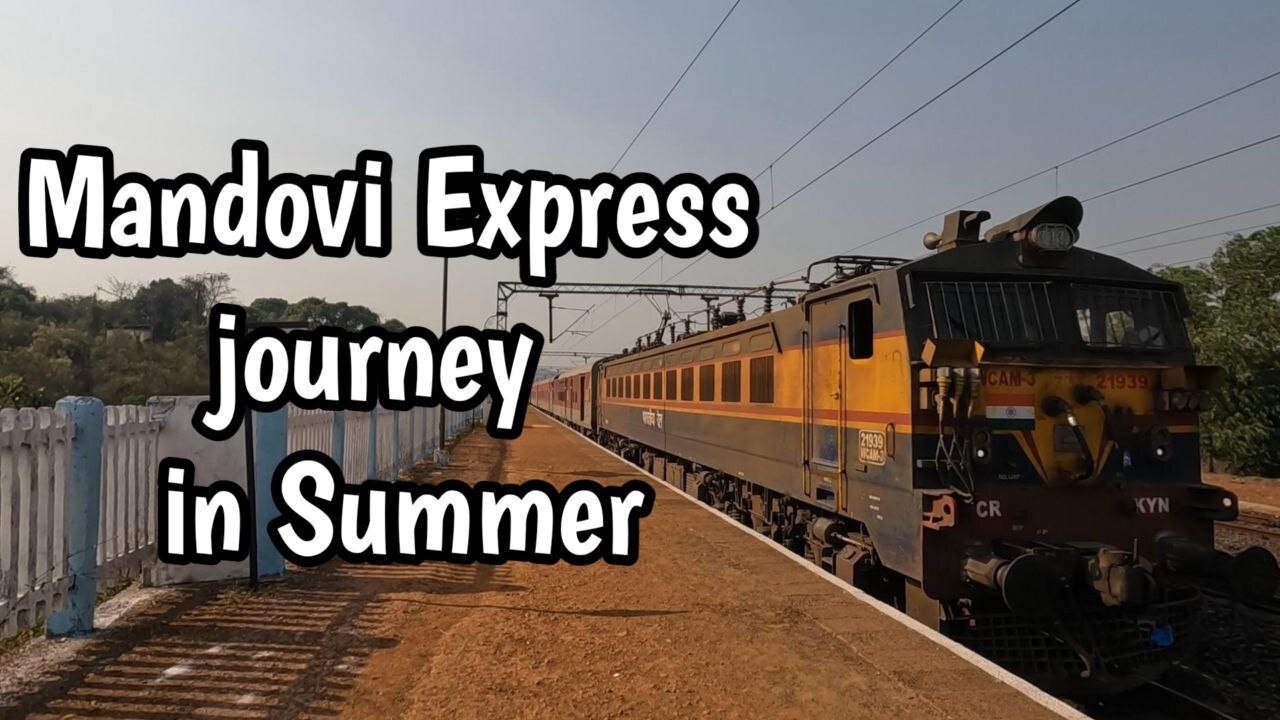 Mandovi Express Journey