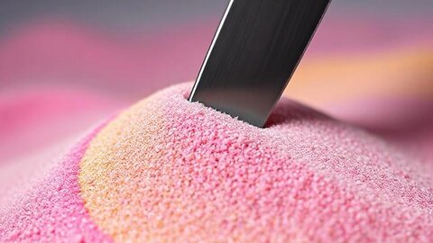 #ASMR Very Satisfying and Relaxing Video Kinetic Sand | #shorts 1091 #GiveItYourBestShort