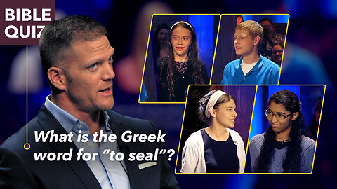 Bible Quiz: What is the Greek word for 'to seal'?"