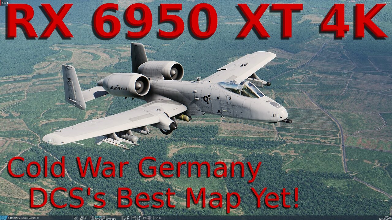 DCS A-10CII: Free Flight Germany