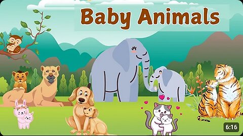 Discover Baby Animal Names Fun and Educational Videos for Kids