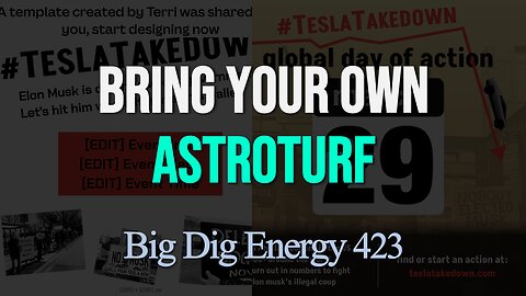 Big Dig Energy 423: Bring Your Own Astroturf