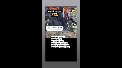 Fatal Collision Between Large Vehicles HOPE IT IS ACCEPTED HIS WORSHIP IS WITH ALLAH