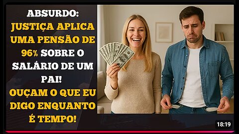 JUDICIÁRIO APLICA PENSÃO DE 96% SOBRE A RENDA DO PAI DE 2 FILHAS E NEGA TODOS OS PEDIDOS DE REVISÃO!