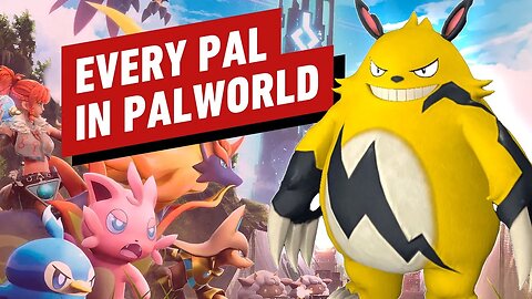 EVERY Pal in Palworld