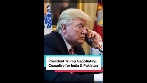 Trump Negotiated Ceasefire for India & Pakistan