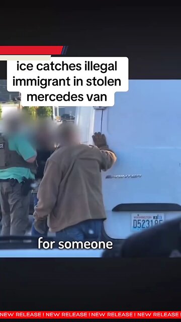 #ICE nabs undocumented migrant in stolen Mercedes van raid. #illegalimmigrants #vanraid #japdmedia