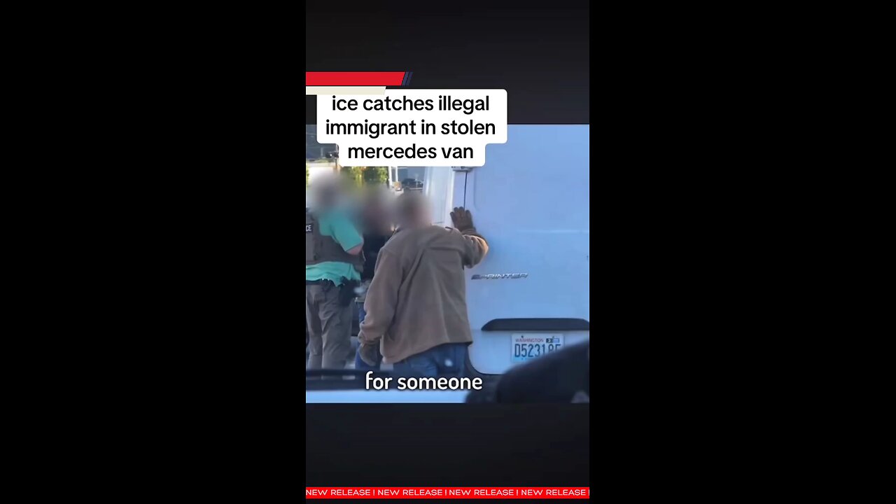 #ICE nabs undocumented migrant in stolen Mercedes van raid. #illegalimmigrants #vanraid #japdmedia