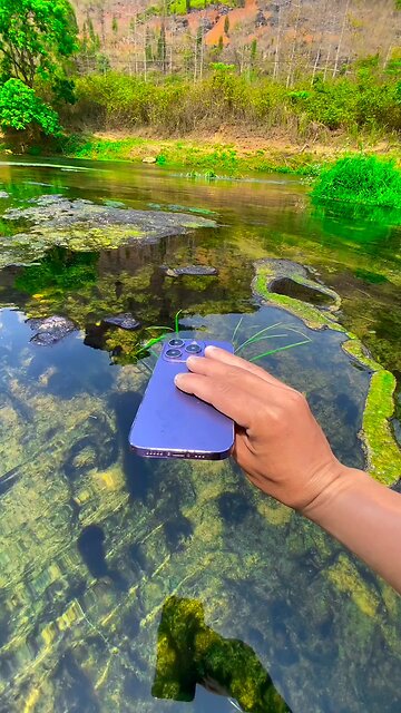 cold water camera test iphone 15 pro