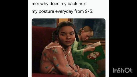 me: why does my back hurt my posture everyday from 9-5: