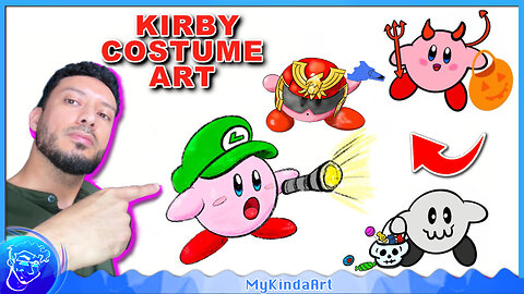 How to Draw Kirby Easy