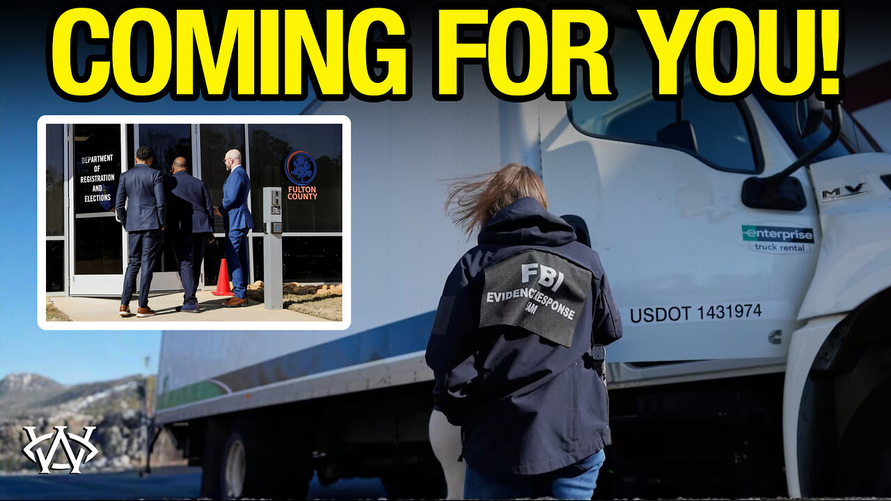 Fulton County RAIDED for Election Files!