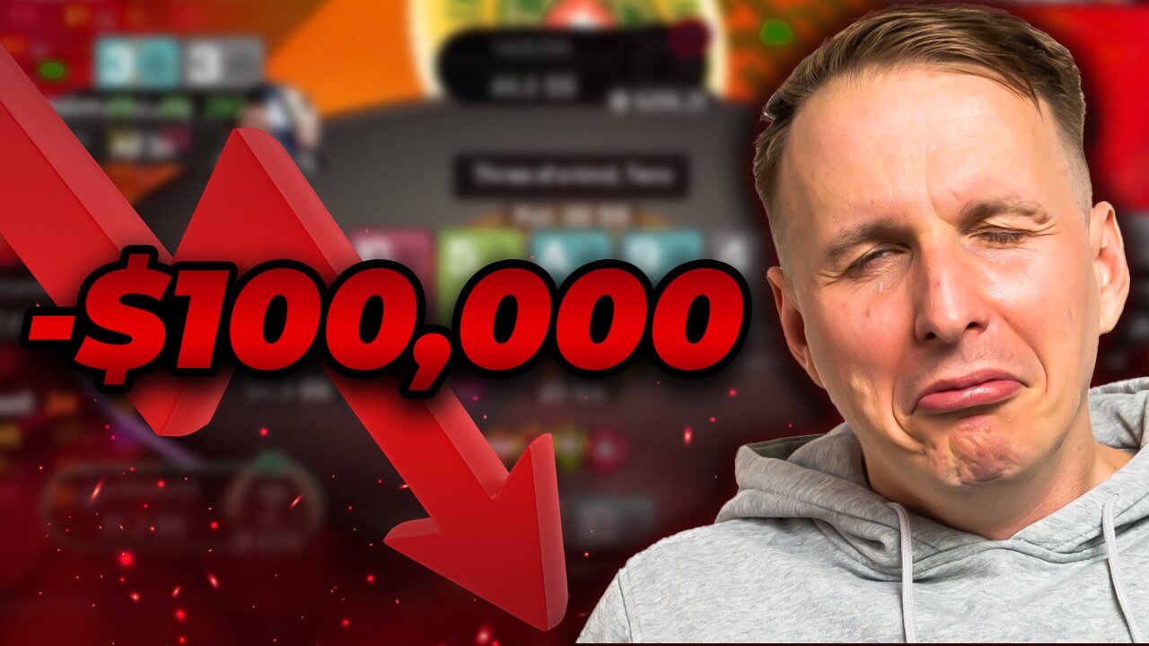 Losing $100,000 - Painful Poker Session