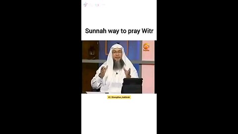 Sunnah way to pray witr