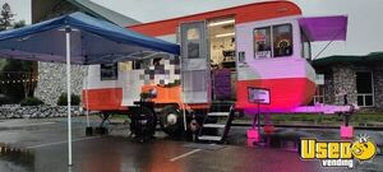 Turnkey - 1973 7.5' x 17' Vintage Espresso and Breakfast Trailer for Sale in California!