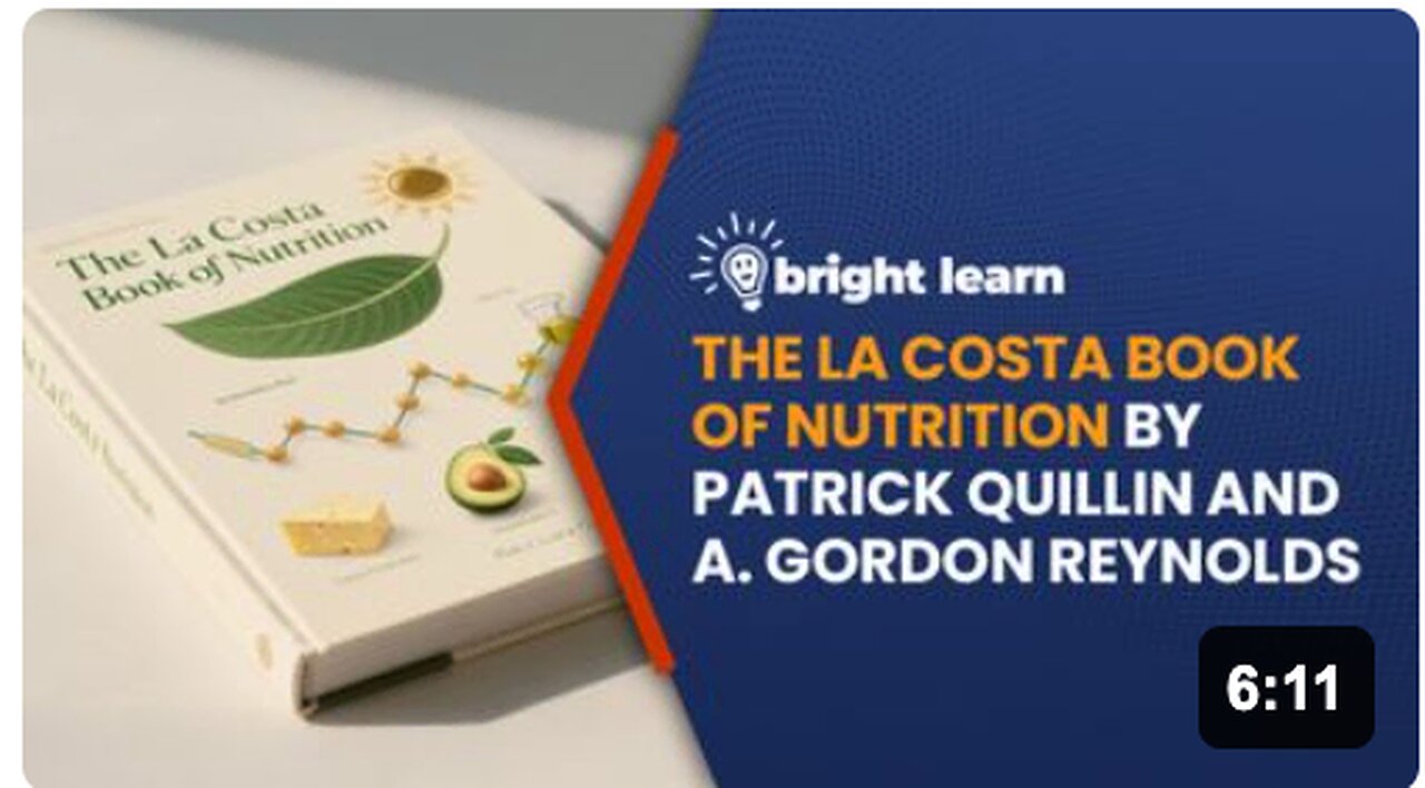 BrightLearn - The La Costa Book of Nutrition by Patrick Quillin and A. Gordon Reynolds