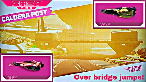 Switch Fast RMX G44, 2P local splitscreen, Subsonic Platimun on Caldera Post, Bliss LLP!