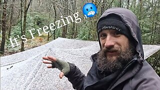 Living Outdoors in the SNOW! - UK 🇬🇧 Nomads