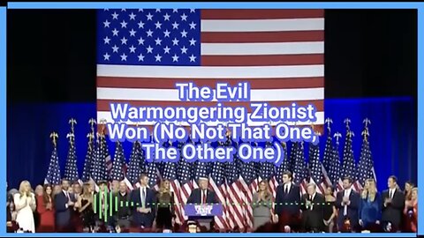 Caitlin Johnstone ~ The Evil Warmongering Zionist Won (No Not That One, The Other One)