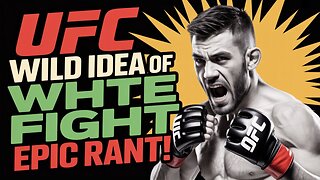 UFC Fighter SLAMS Wild Idea of White House Fight in Epic Rant!