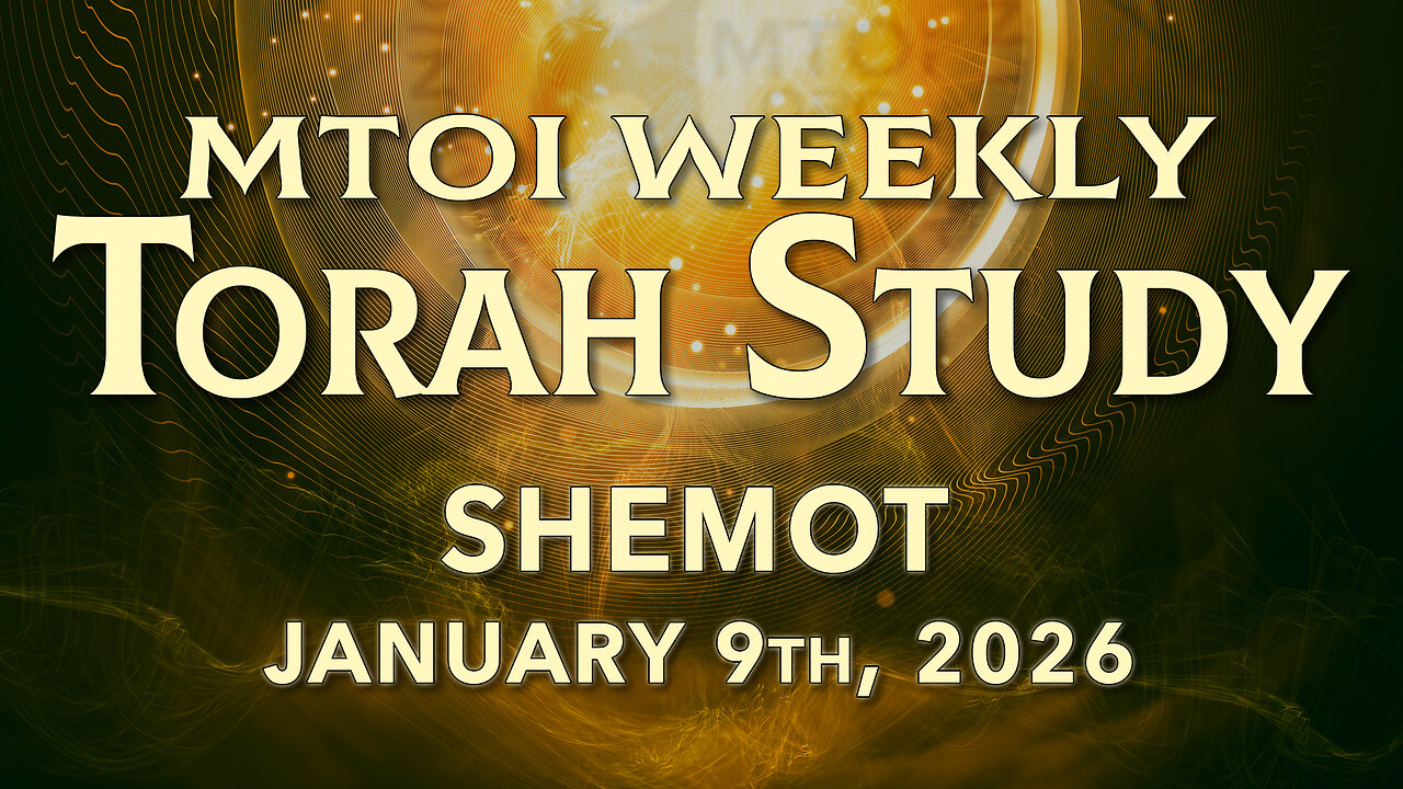 Shemot | Exodus 1:1 - 6:1| MTOI Torah Study