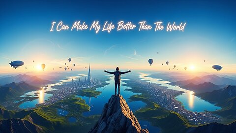 I Can Make My Life Better Than the world [Music]