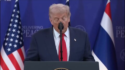 🗣 Trump announces 'peace deal' between Thailand and Cambodia