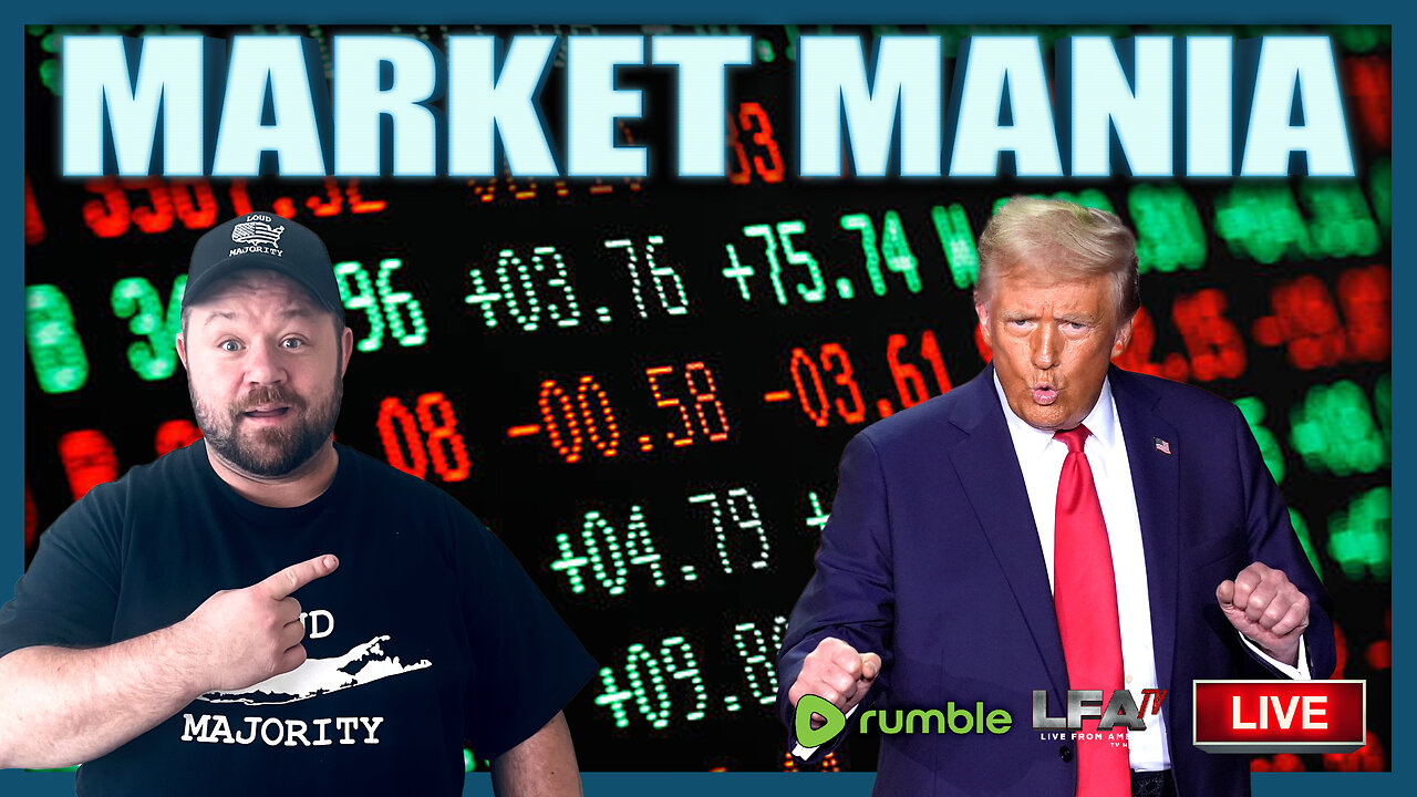 GLOBAL MARKETS IN FREE FALL FOLLOWING TRUMP TARIFF THREAT | LOUD MAJORITY 4.7.25 1PM