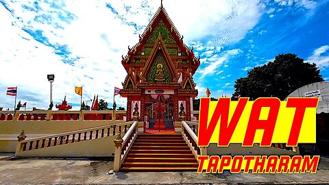 Ray Roams To Wat Tapotharam | Chonburi | Thailand 🇹🇭