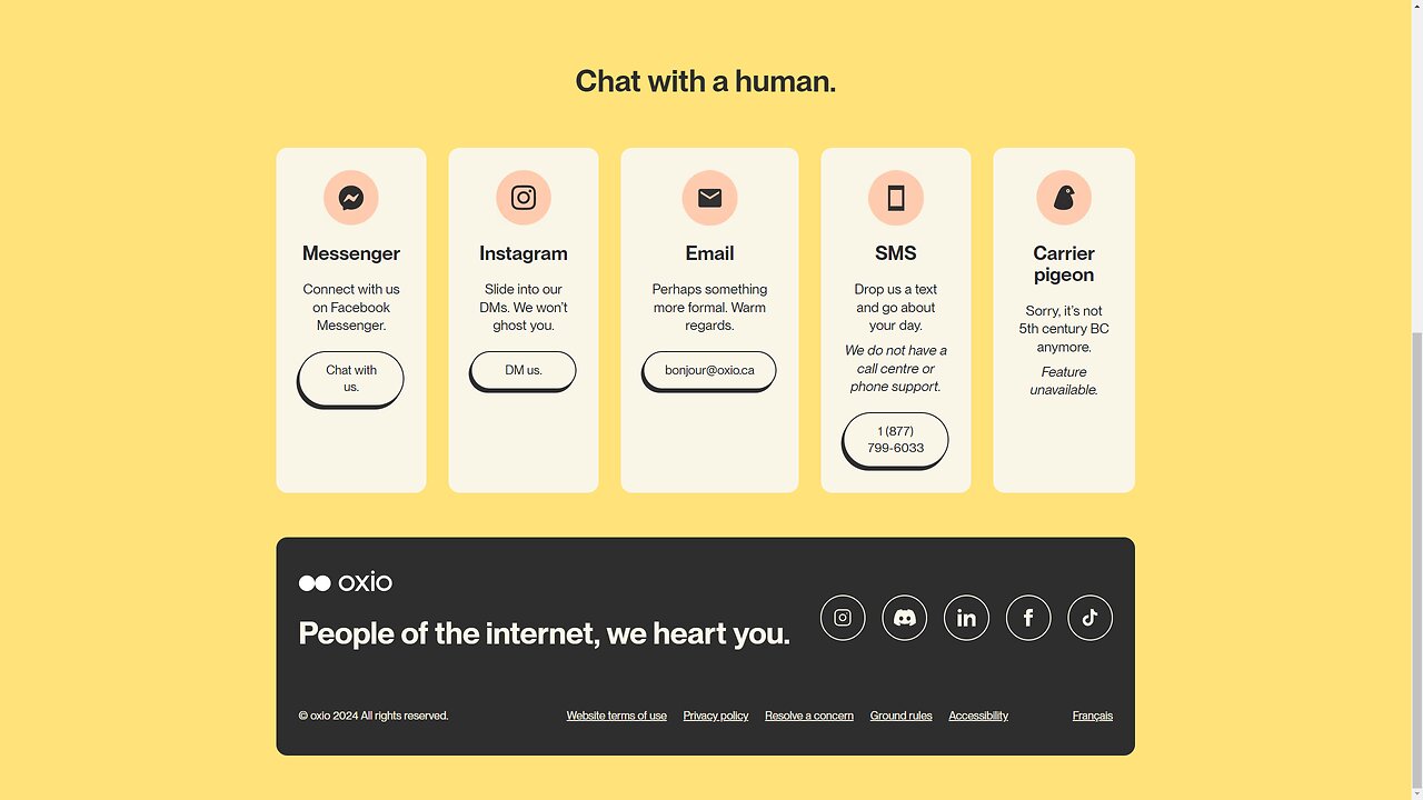 Oxio Budget Internet Canada, my experience switching to the service