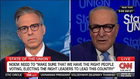 Sen Chuck Schumer Claims There's No Voter Fraud, Calls ICE Thugs
