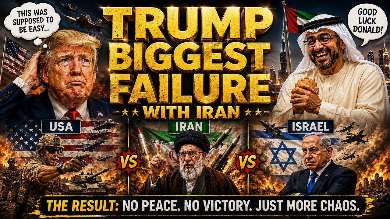 Trump biggest failure Iran, analyze and prediction with Christian Prince