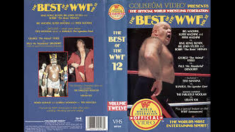 WWF Coliseum Video - Best Of The WWF Volume 12 - 1987 **NOT ON PEACOCK**