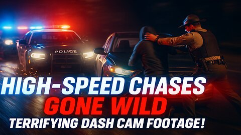 🔴 High-Speed Chases Gone Wild: Terrifying Dash Cam Footage!