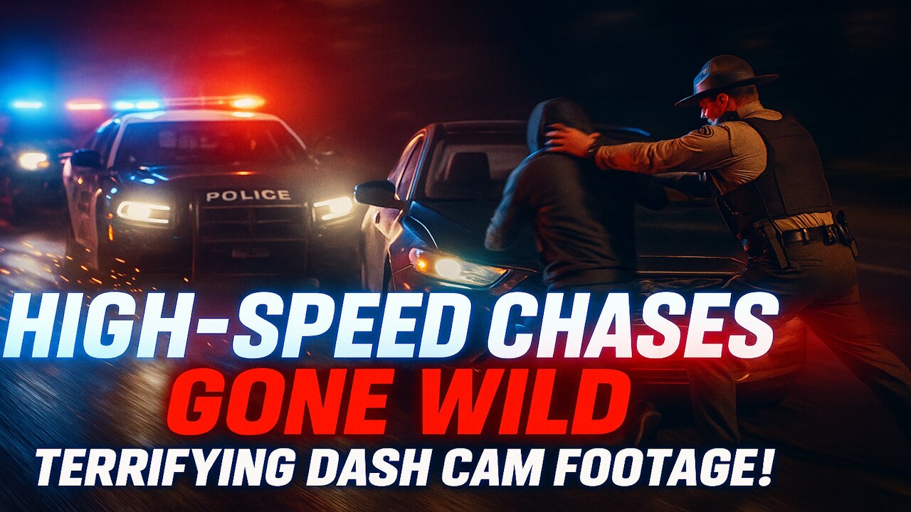 🔴 High-Speed Chases Gone Wild: Terrifying Dash Cam Footage!