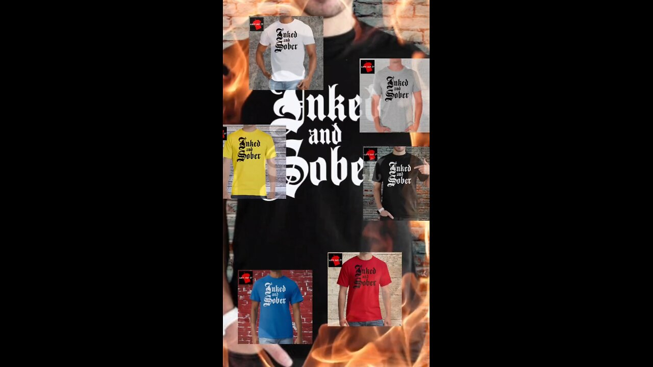 Our Inked & Sober Tees Are Available NOW On Our Website, Limited Quantities 👕#InkedAndSober