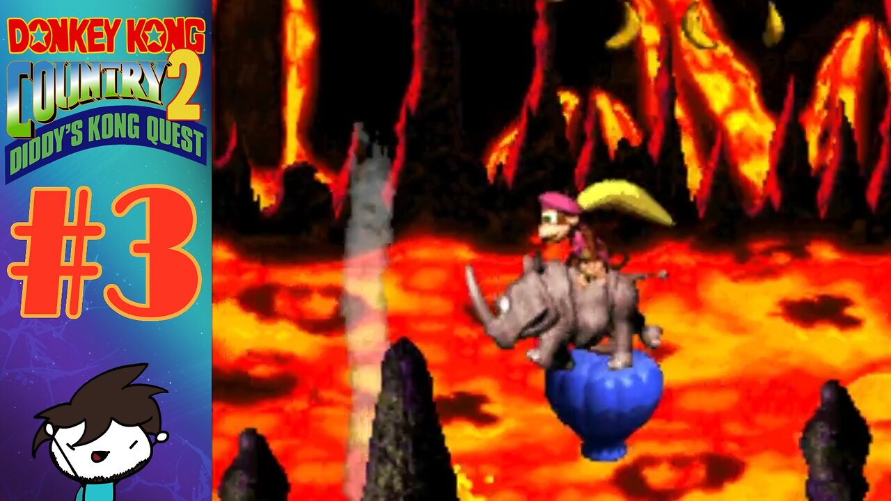 Middle School and Lava Pools | DKC2: Diddy's Kong Quest (Part 3)