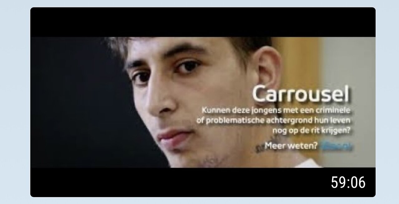 Carrousel,,documentaire jongeren criminaliteit