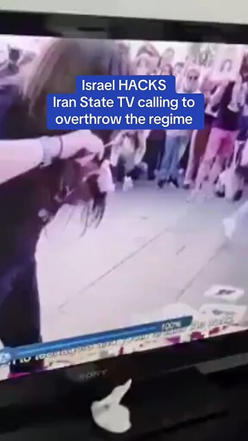 Iran state TV hacked to show anti-regime protest, linked to Israeli group using satellite signal.