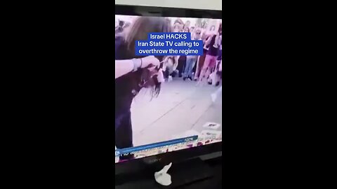 Iran state TV hacked to show anti-regime protest, linked to Israeli group using satellite signal.